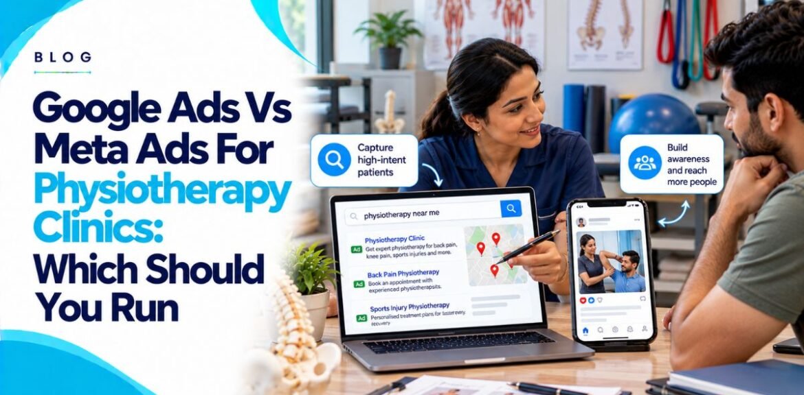 Google Ads Vs Meta Ads For Physiotherapy Clinics: Which Should You Run?