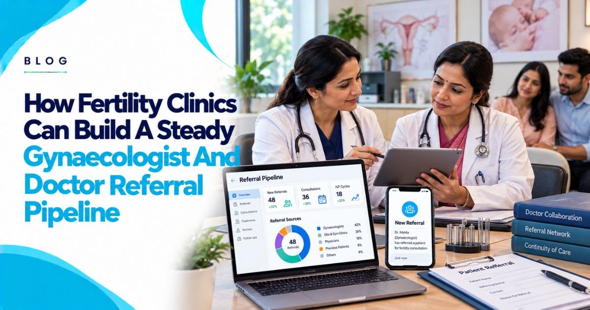 How Fertility Clinics Can Build A Steady Gynaecologist And Doctor Referral Pipeline