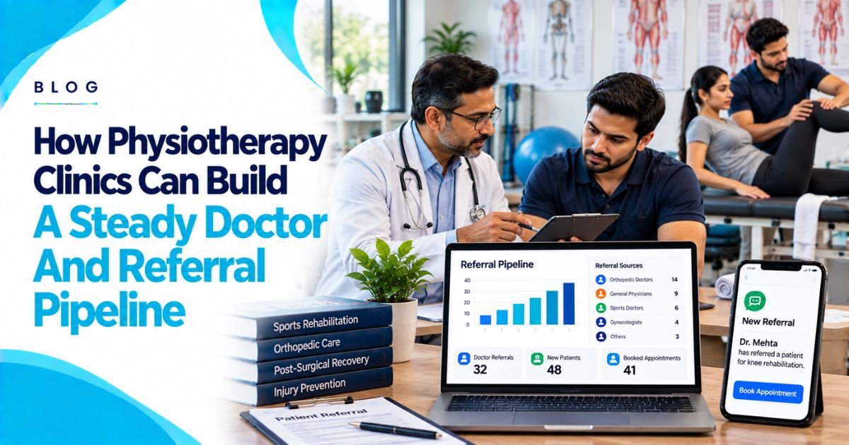 How Physiotherapy Clinics Can Build A Steady Doctor And Referral Pipeline