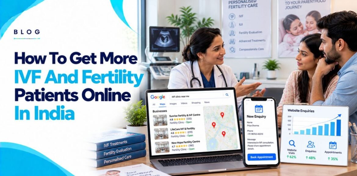 How To Get More IVF And Fertility Patients Online In India