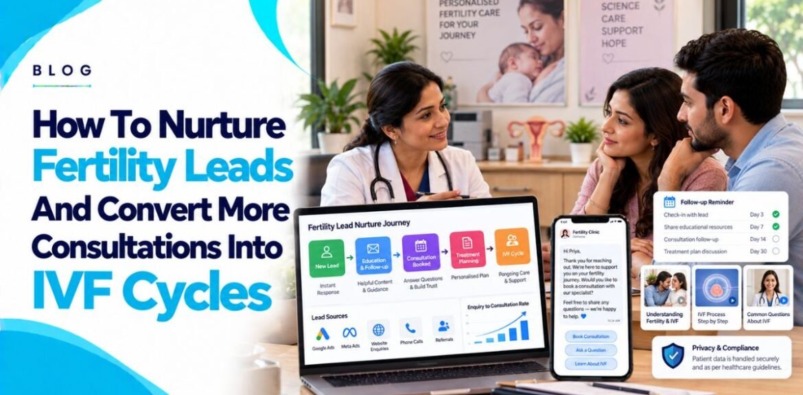 How To Nurture Fertility Leads And Convert More Consultations Into IVF Cycles