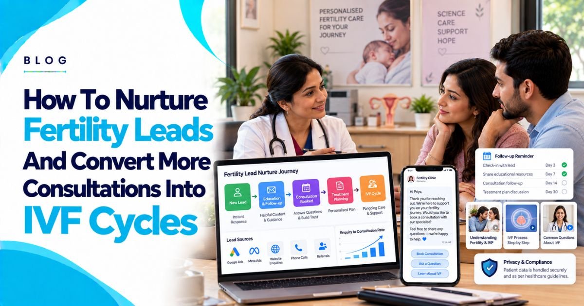 How To Nurture Fertility Leads And Convert More Consultations Into IVF Cycles