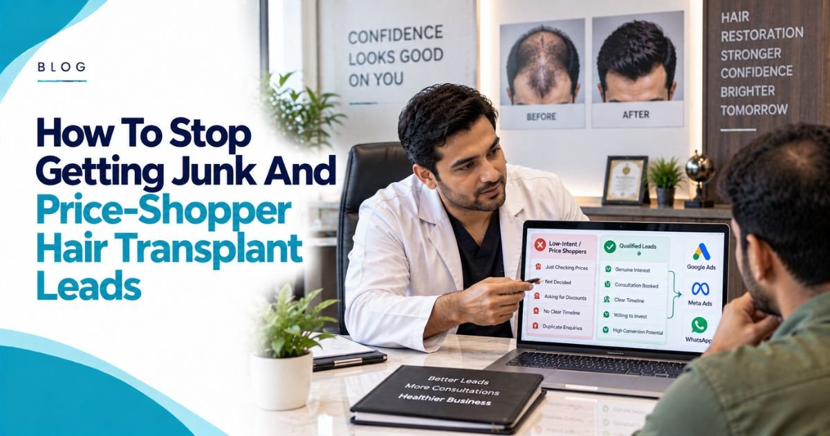 How To Stop Getting Junk And Price-Shopper Hair Transplant Leads