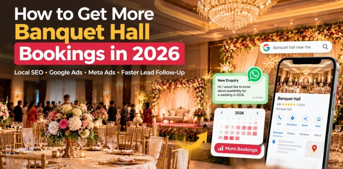 How to Get More Banquet Hall Bookings in 2026