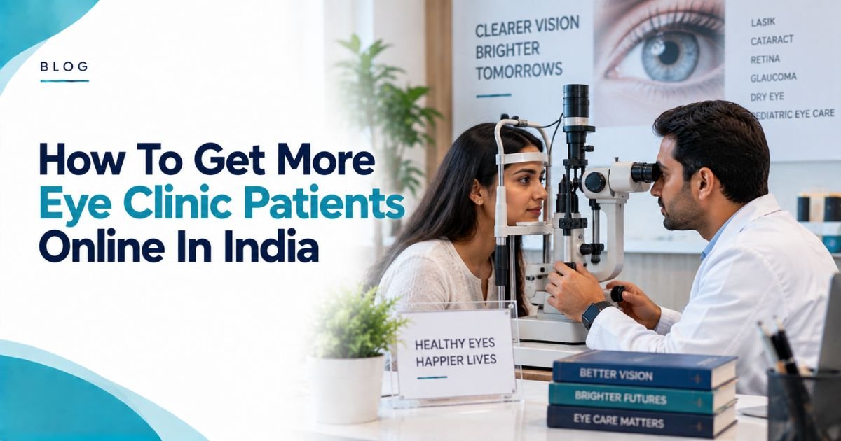 How to Get More Eye Clinic Patients Online in India