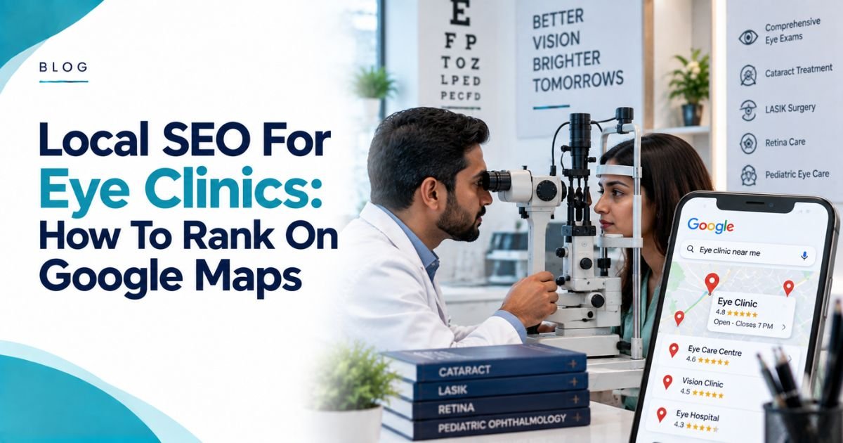 Local SEO For Eye Clinics: How To Rank On Google Maps