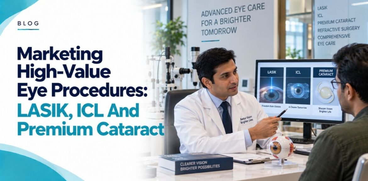 Marketing High-Value Eye Procedures: LASIK, ICL And Premium Cataract