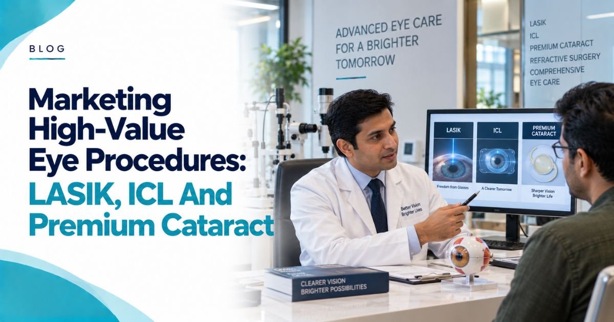 Marketing High-Value Eye Procedures: LASIK, ICL And Premium Cataract