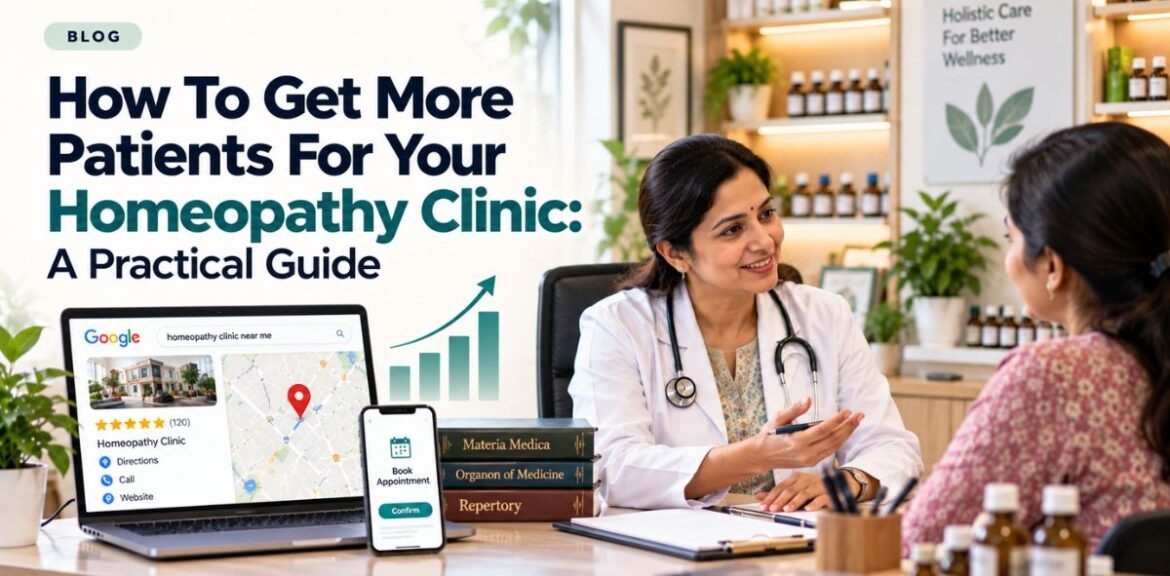 How To Get More Patients For Your Homeopathy Clinic: A Practical Guide