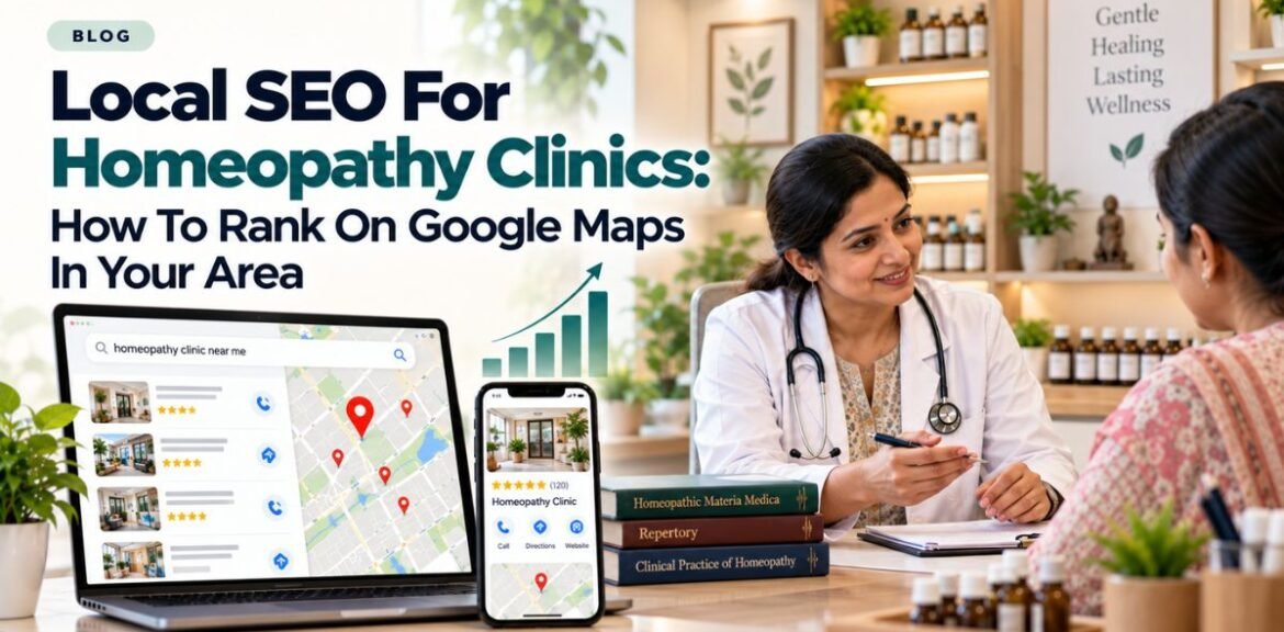Local SEO For Homeopathy Clinics: How To Rank On Google Maps In Your Area