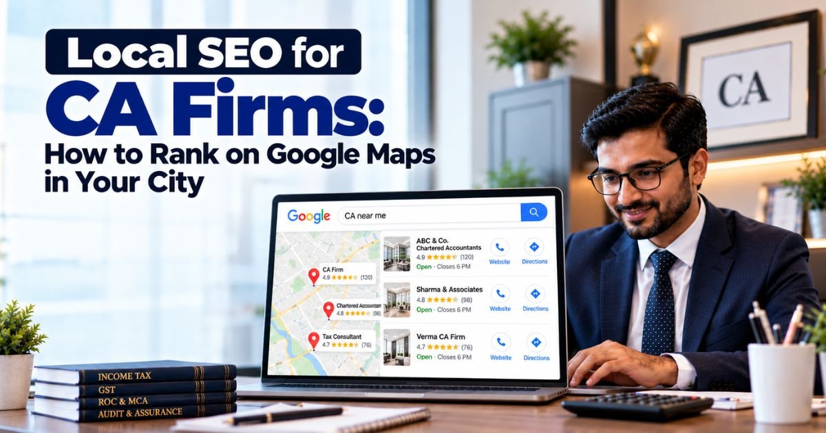 Local SEO for CA Firms: How to Rank on Google Maps in Your City