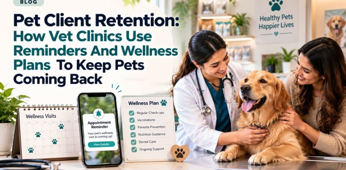 Pet Client Retention: How Vet Clinics Use Reminders And Wellness Plans To Keep Pets Coming Back