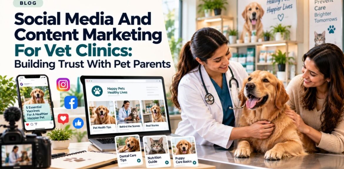 Social Media And Content Marketing For Vet Clinics: Building Trust With Pet Parents