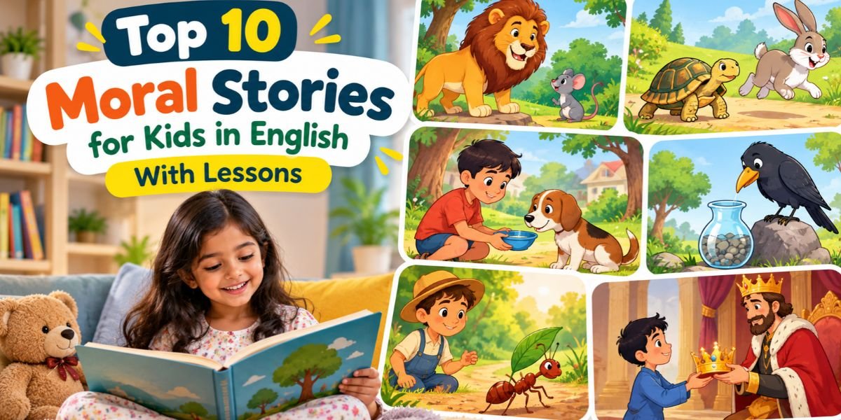 Top 10 Moral Stories for Kids in English With Lessons